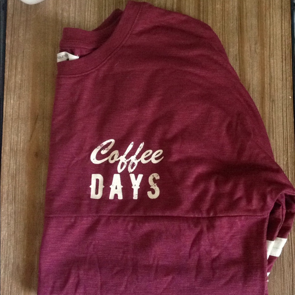 New Maroon Long-Sleeve Shirt